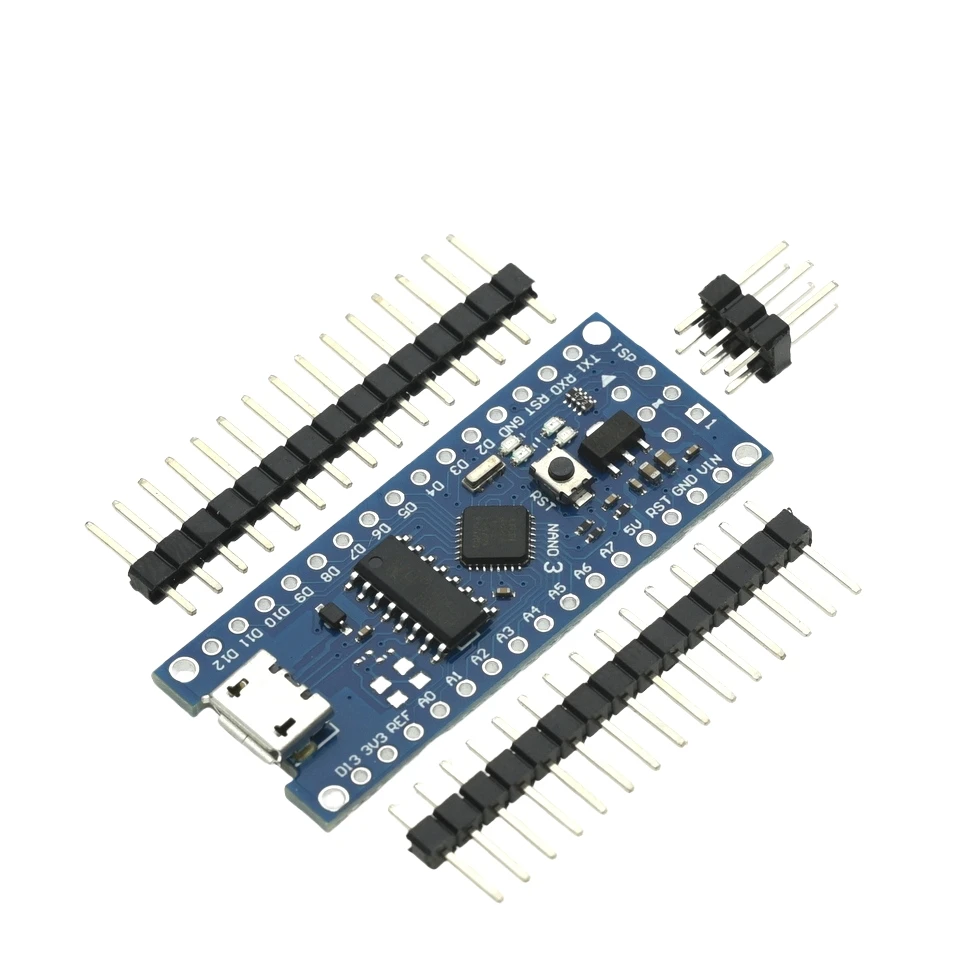 Nano V3 Atmega328P/Atmega168 MCU Core Board Schweißentwicklungsboard Verbessertes Versionsmodul für Arduino