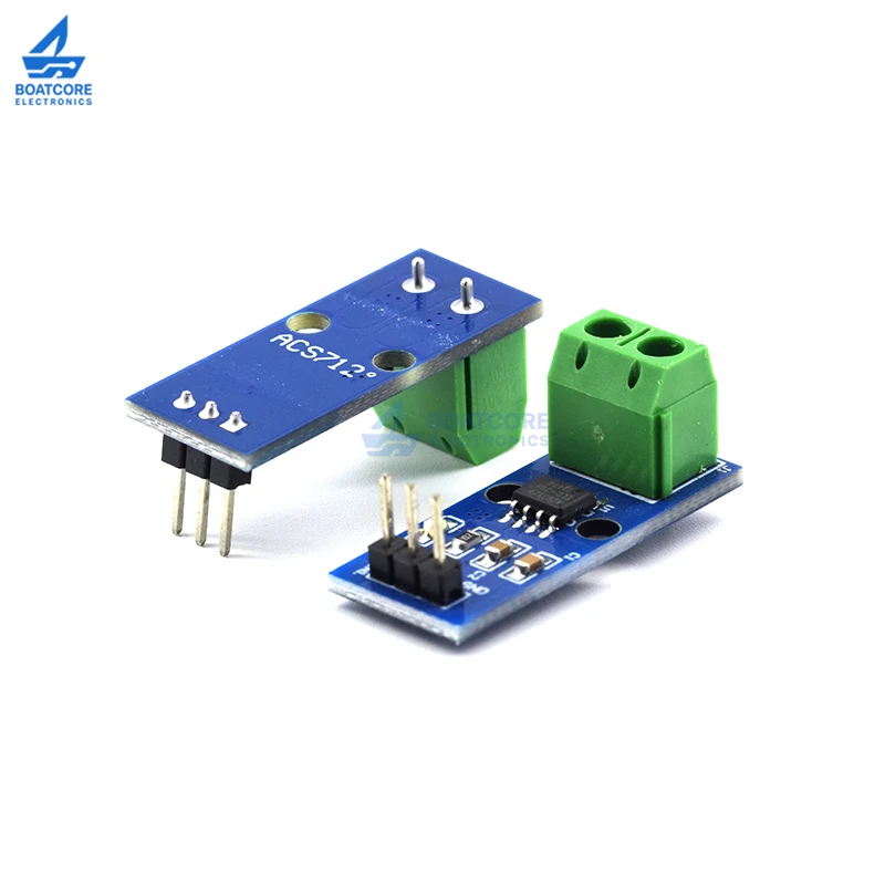 ACS712 5A 20A 30A Hall-Effekt-Stromsensor-Modul AC DC Strommessplatine – Bild 6