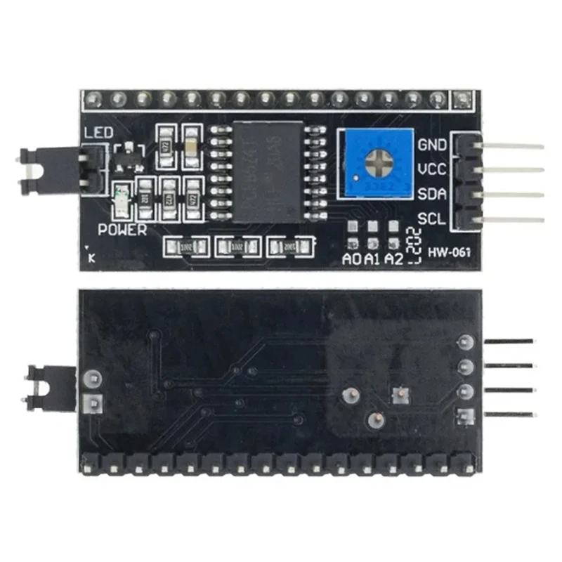 LCD1602 1602 LCD-Modul Blau/Gelb Grüner Bildschirm 16x2 Zeichen LCD-Display PCF8574T PCF8574 IIC