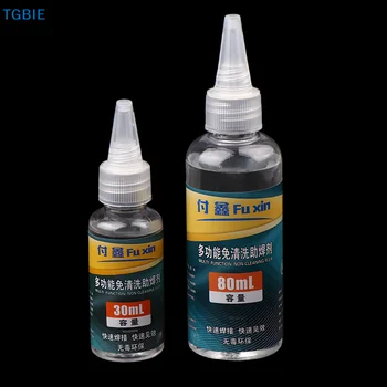 30/80ml Starker Lötfluss für Edelstahl, Batteriereparatur-Flüssiglötfluss, Schweißflussmittel