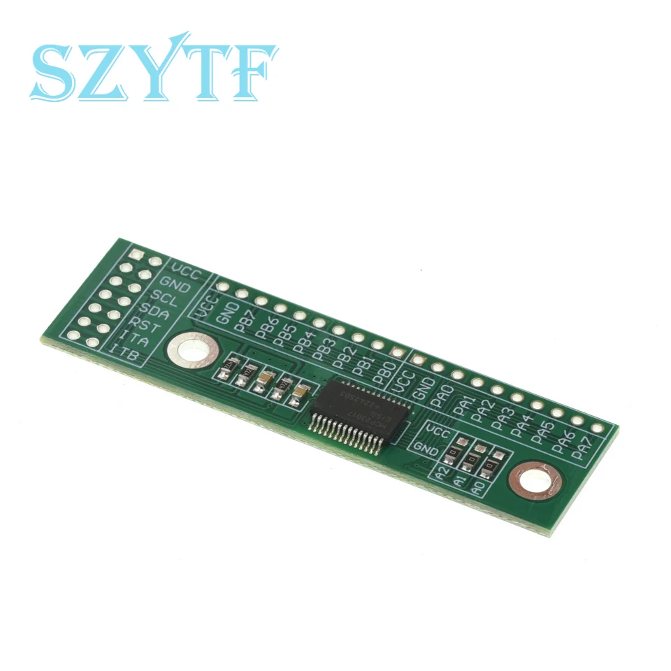 MCP23017 16Bit I/O Expansion Board Modul Pin PCB IIC I2C Schnittstelle – Bild 6
