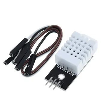 DHT22 Digitaler Temperatur- und Feuchtigkeitssensor AM2302 Modul + PCB mit Kabel für Arduino