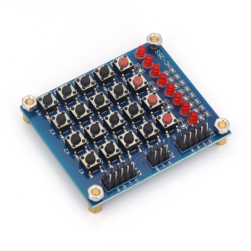 4X4 Matrix Tastatur Für Arduino Array Modul 16 Tasten Drucktasten – Bild 6