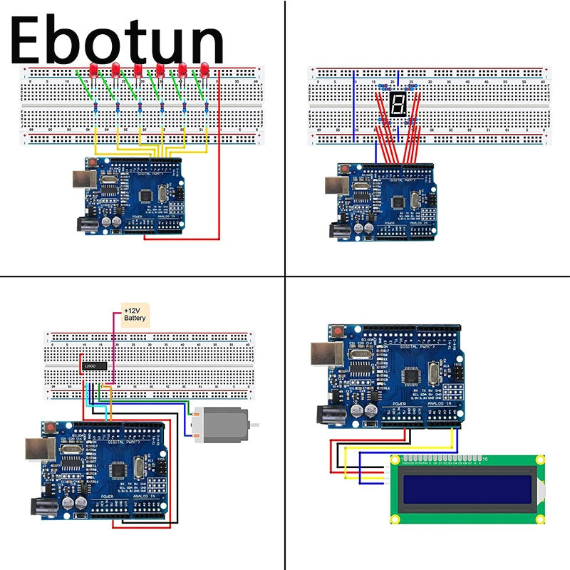 Projekt Super Starter Kit für R3 Mega2560 Mega328 Nano Kompatibel – Bild 3