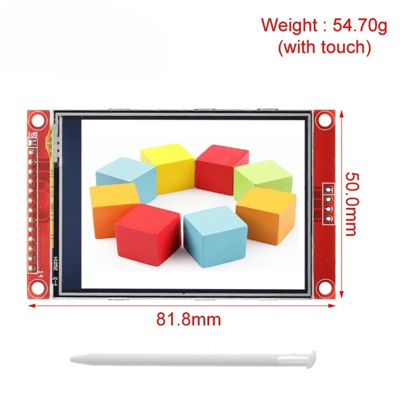 240x320 2,8" SPI TFT LCD Touchpanel Serielles Port-Modul ILI9341 – Bild 2
