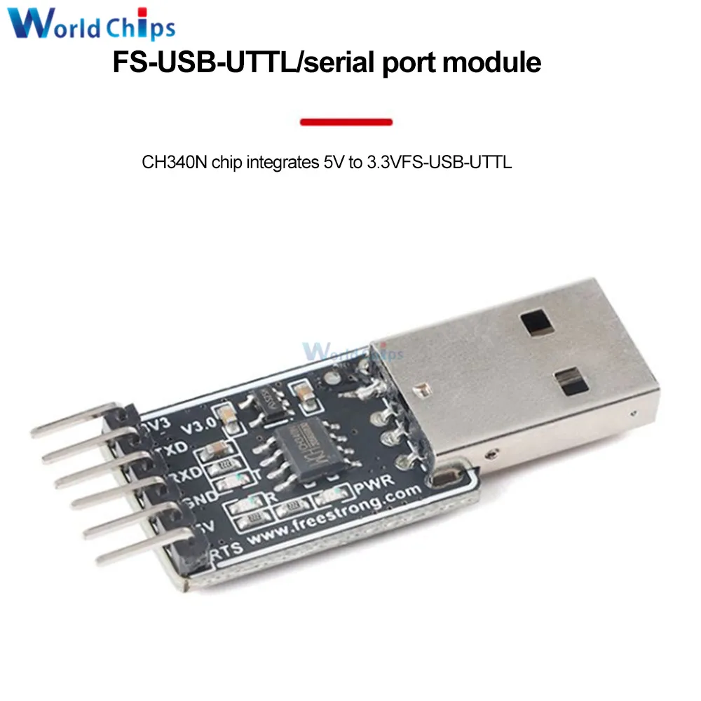 CH340 Integrierte Modul CH340N USB zu TTL Serial Port Modul 5V zu 3,3 – Bild 2