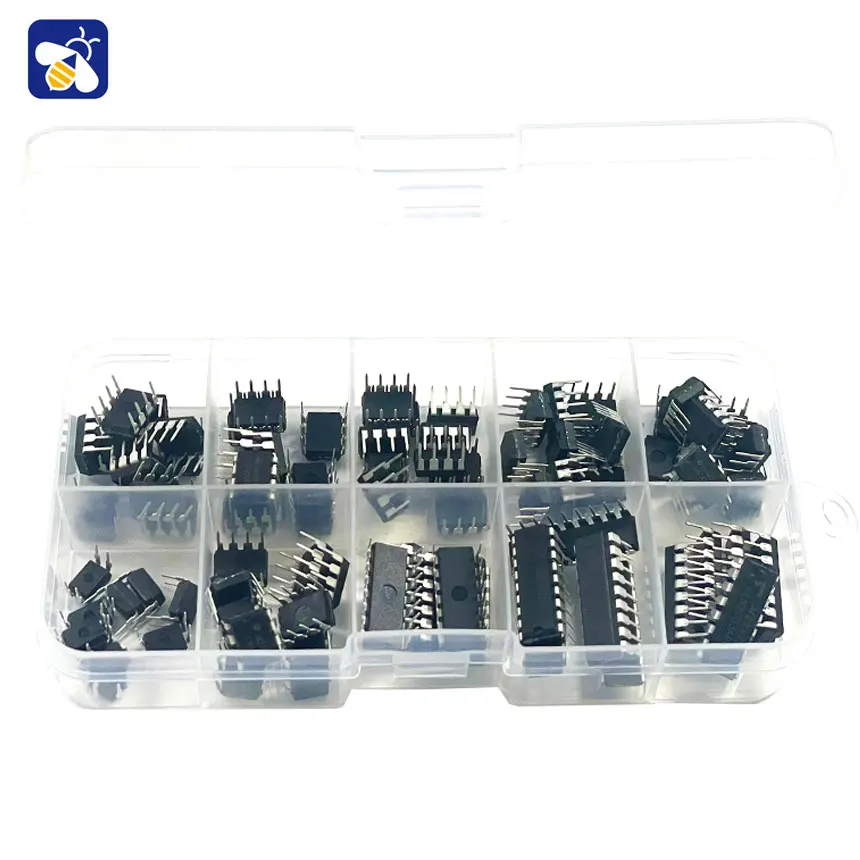 10 Arten 85 Stück Spezifikationen IC NE555 LM324 integrierter – Bild 2
