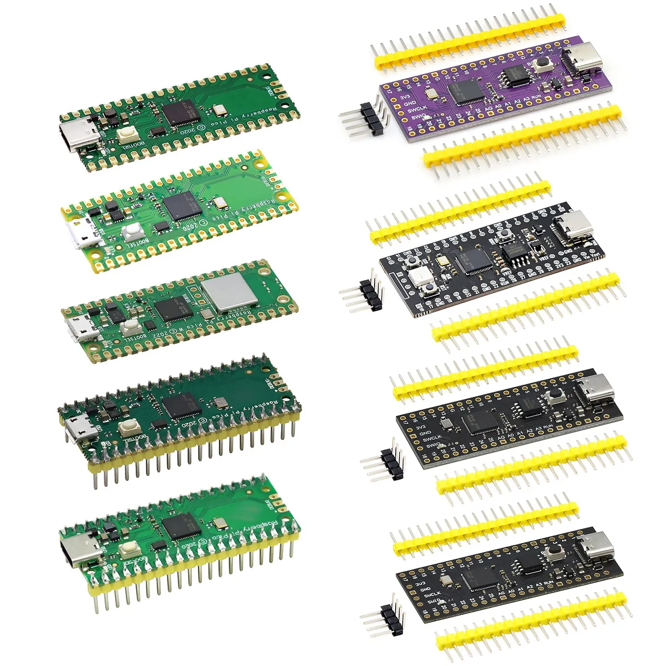 Raspberry Pi Pico Board RP2040 Dual-Core 264KB ARM Low-Power Mikrocomputern High-Leistung Cortex-M0