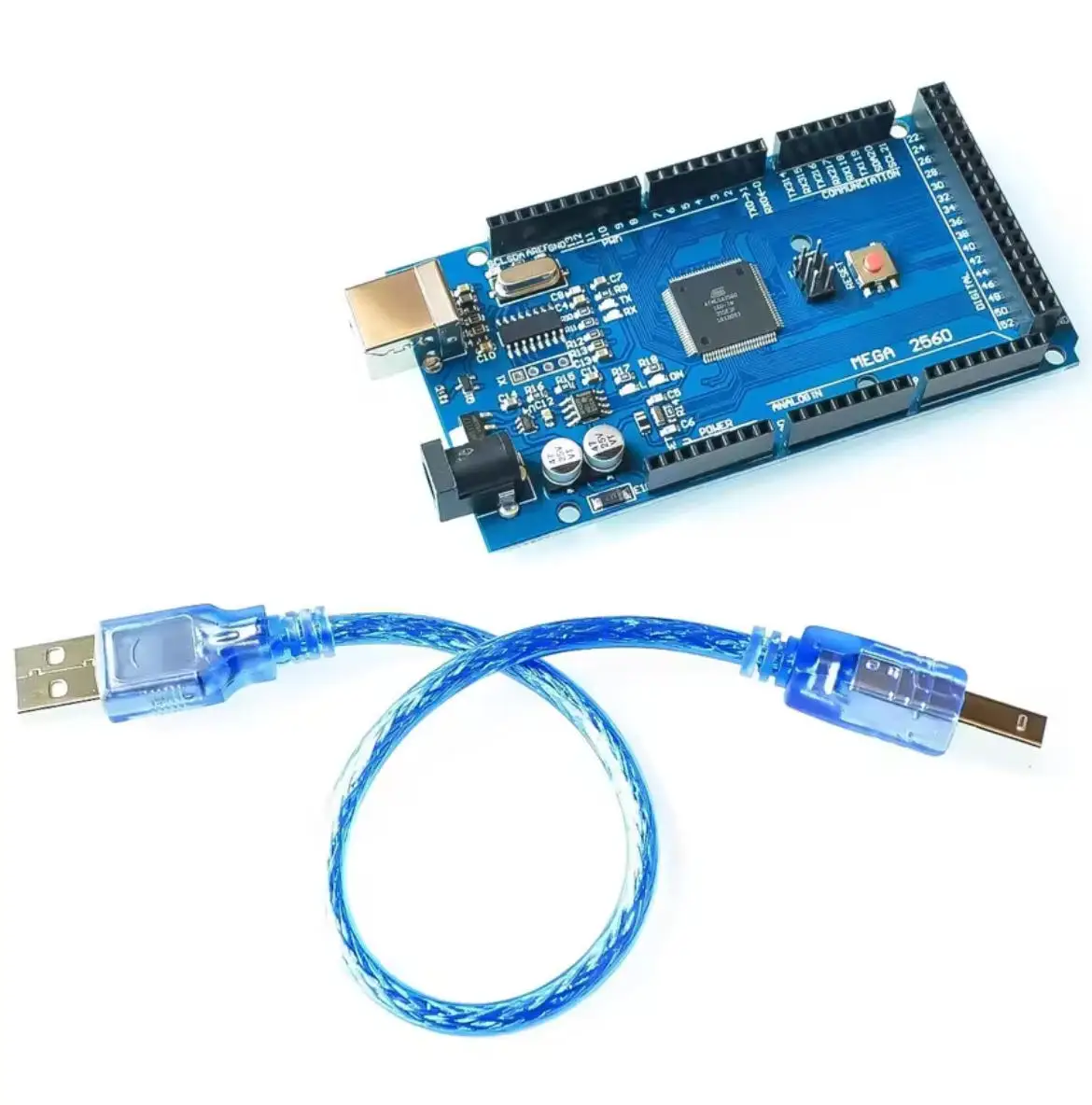 MEGA2560 MEGA 2560 R3 (ATmega2560-16AU CH340G) AVR USB-Board – Bild 2