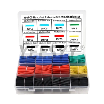 Schrumpfschlauch, hitzebeständiger Schlauch, Schrumpfverpackungsset, elektrische Verbindung, Kabelisolierung