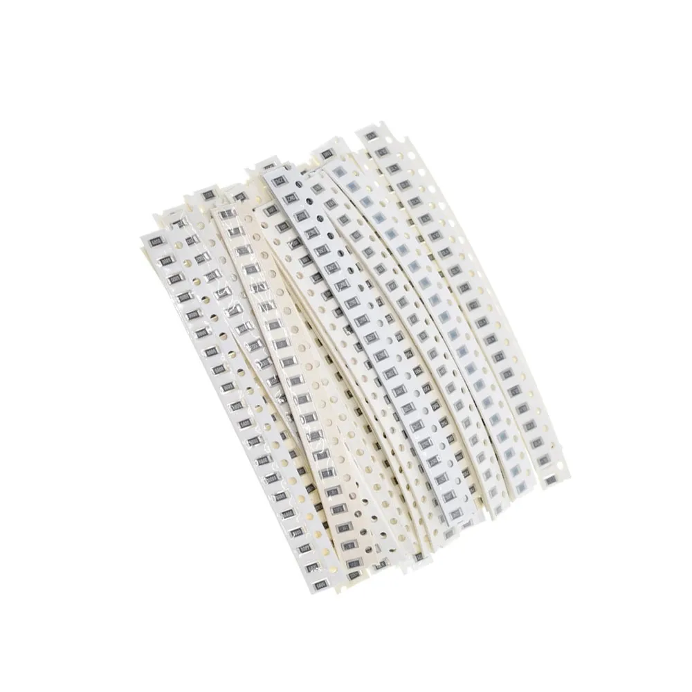 33 Werte, 20 Stück, je 1206 SMD-Widerstands-Set, sortiertes Kit, 1 Ohm-1 M Ohm, 1 % (660 Stück)
