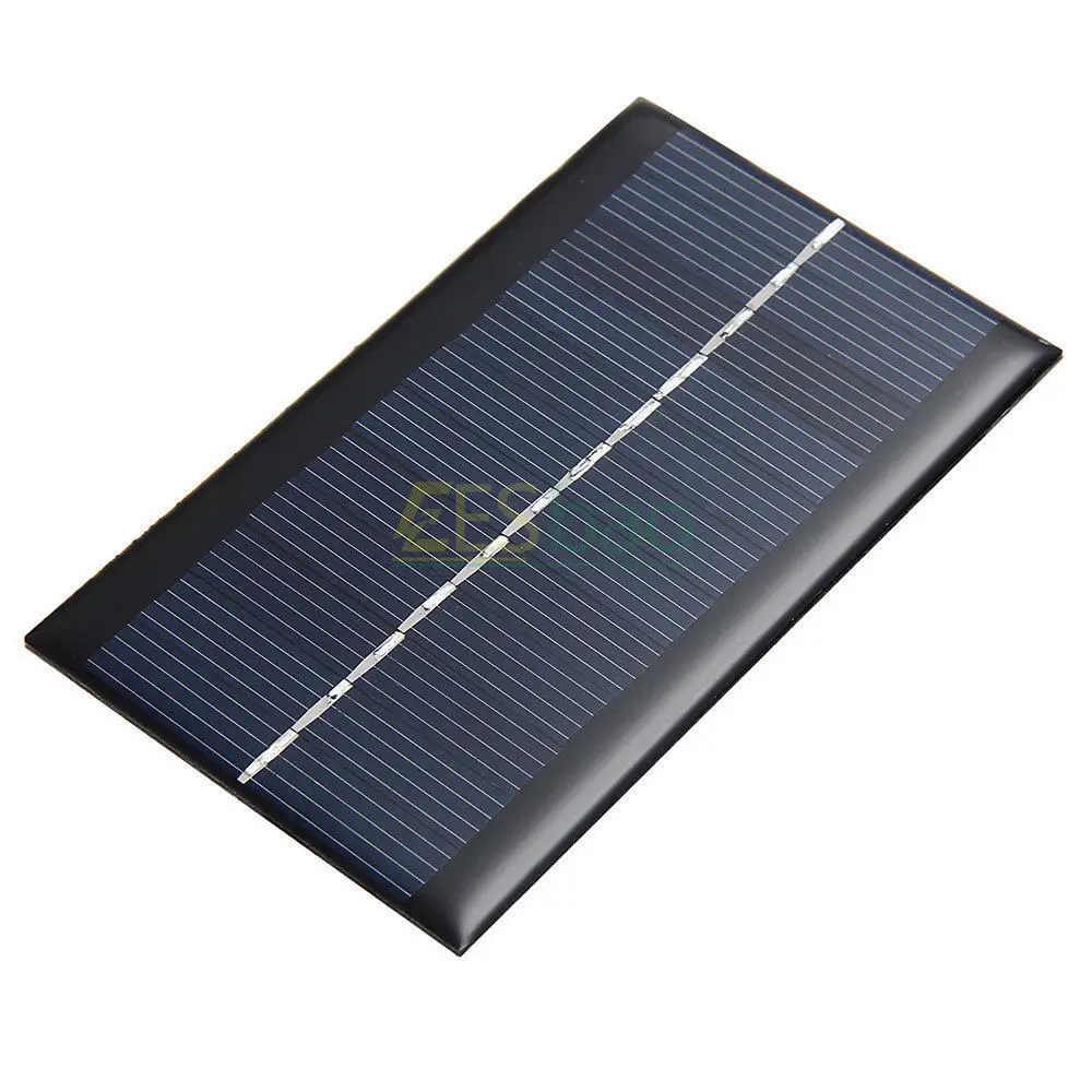 Solar Panel 6V 100MA 1W Mini Solar System DIY Für Batterie Handy Ladegeräte Tragbare Solarzelle