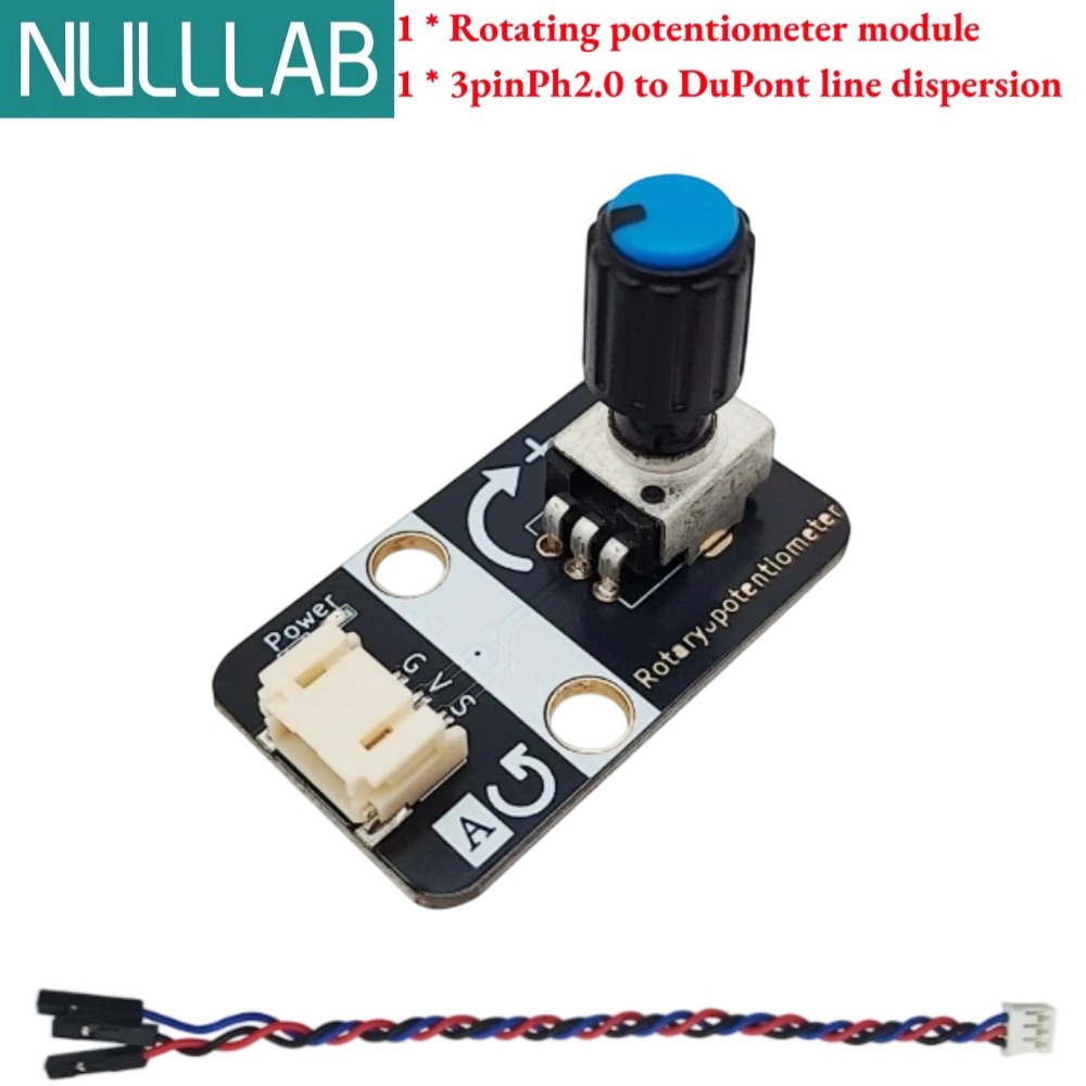 Drehpotentiometer-Modul 3,3V-5V Analogausgang 3-Pin – Bild 6