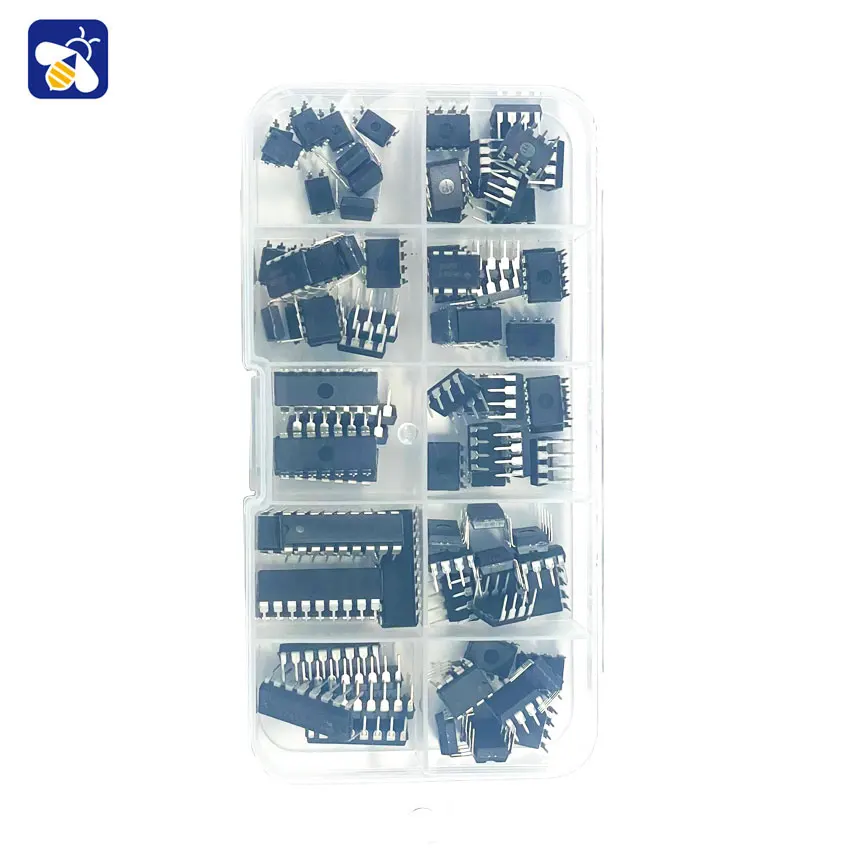 10 Arten 85 Stück Spezifikationen IC NE555 LM324 integrierter – Bild 5