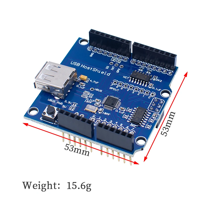 LIZAO USB Host Shield 2.0 für Arduino UNO MEGA ADK DIY MAX3421 – Bild 2