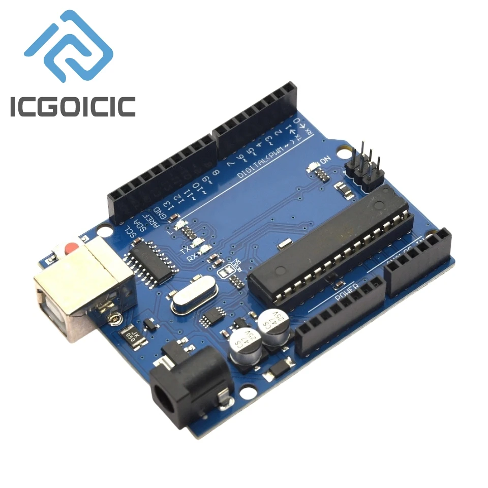 Arduino UNO R3 Entwicklungsboard mit USB-Kabel, ATmega328P ATmega16U2 – Bild 5