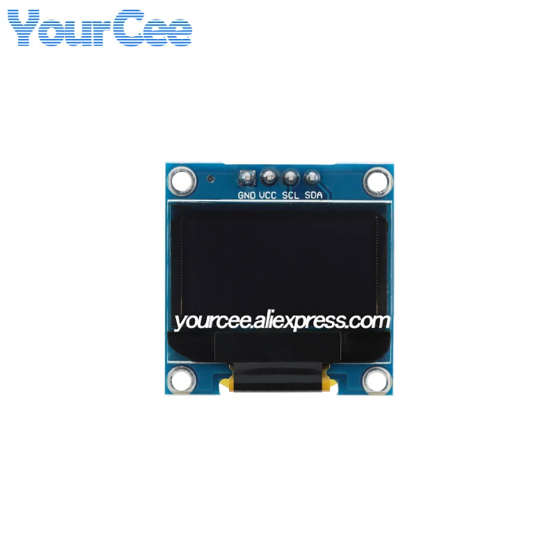 0,96 Zoll OLED-LCD-Bildschirm-Anzeigemodul 0,96 Zoll Blau Weiß 128*64 – Bild 3