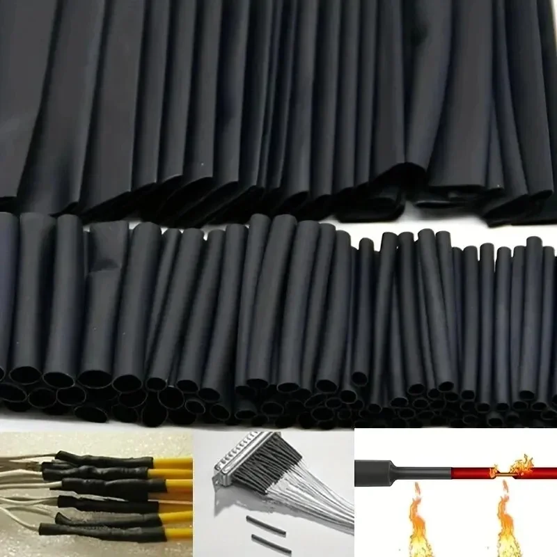 Schrumpfschlauch-Set für elektrische Verbindungen, Kabelummantelung, wasserdicht (127 Stück)