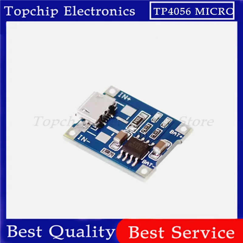 Micro USB 5V 1A 18650 TP4056 Lithium-Batterie Ladegerät Modul Lade Board Mit Schutz Dual Funktionen (5 Stück)