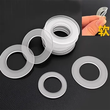 M2 M2.5 M3 M4 M5 M6 M8 M10 M12 M14 M16 M18 M19 Weiße Kunststoff-Nylon-Unterlegscheiben, Abstandshalter