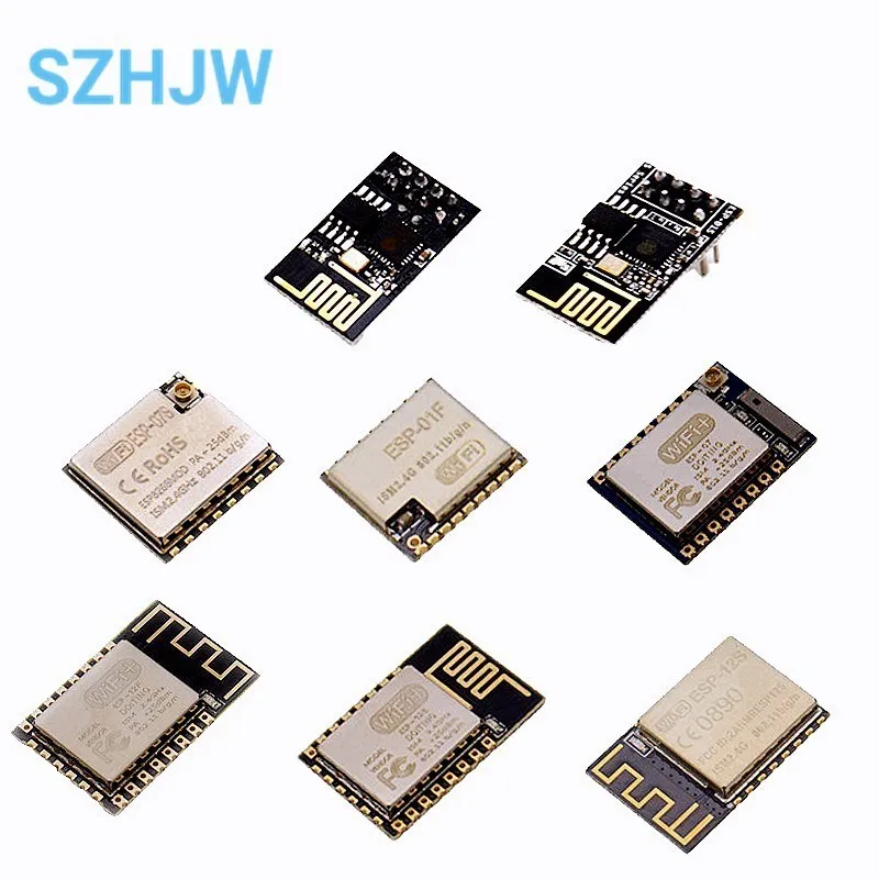 ESP8266 ESP-01 ESP-01S ESP-01F ESP-07 ESP-07S ESP-12 ESP-12E ESP-12F ESP-12S serielle WIFI wireless modul