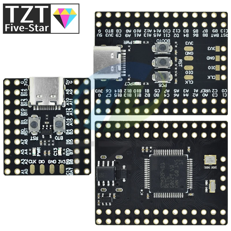 STM32F103C8T6/RCT6 STM32F401RET6 CH340 entwicklungsboard – Bild 5