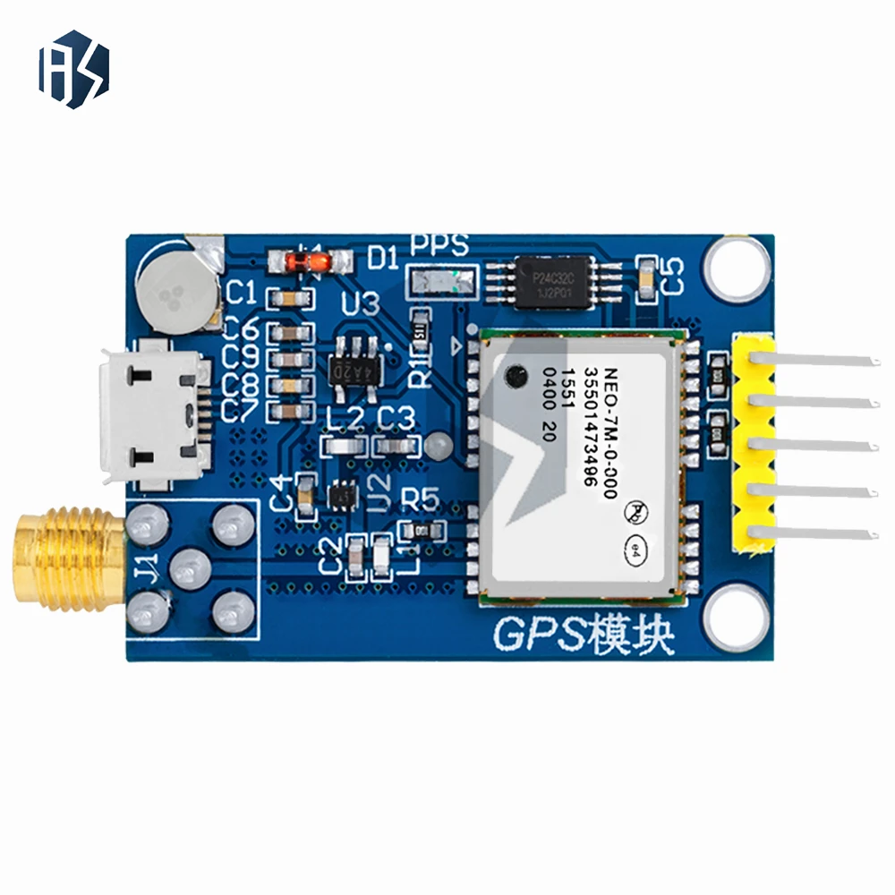 NEO-6M/7M/8M/9M GPS-Modul: Entwicklungsboard – Bild 3