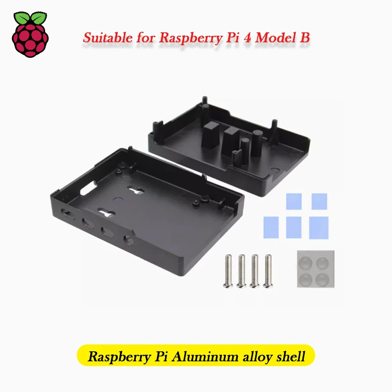 Raspberry Pi 4. Generation Raspberry Pi 4 Modell B Passive Kühlung Aluminiumlegierungsgehäuse P171