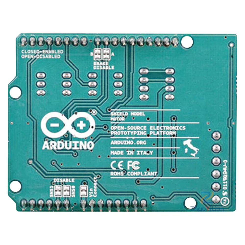 Motor Shield Rev3 Dual-Channel-Motorsteuerungsmodul, kompatibel – Bild 4