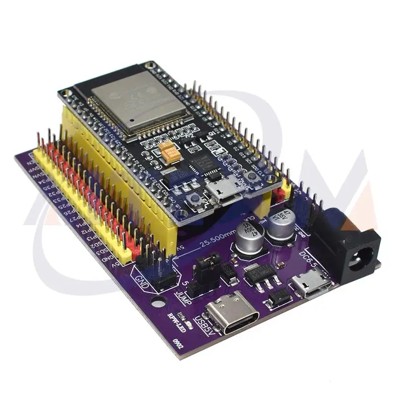 ESP32-Entwicklungsplatine TYPE-C/MICRO USB CP2102 WiFi+Bluetooth Dual – Bild 4