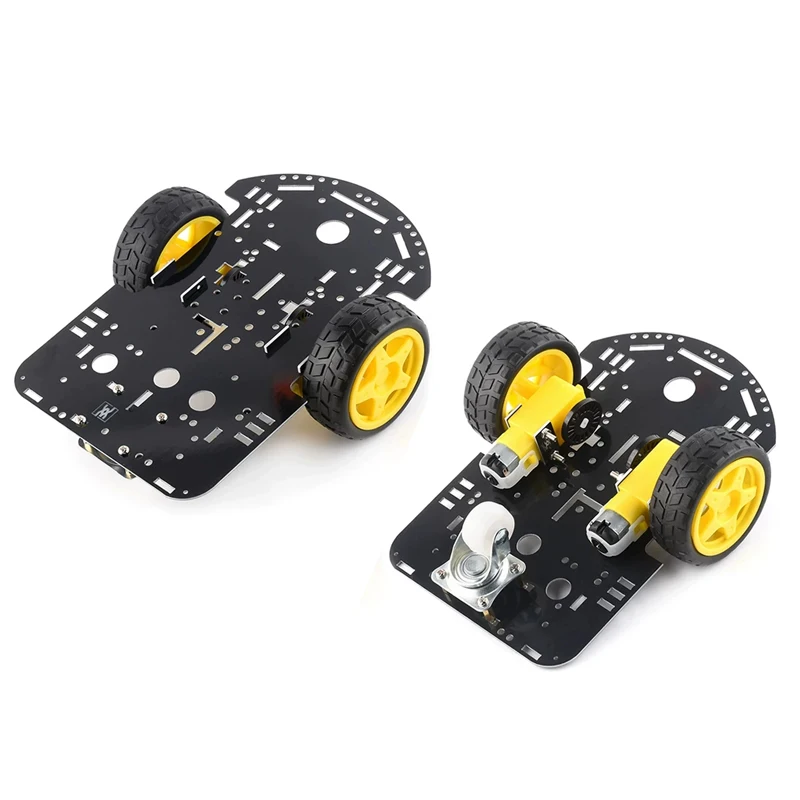 Elektrisches Wettbewerbs-Mecanum-Rad Smart Car Kit, 4WD – Bild 2