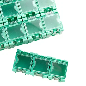 SMD SMT Elektronische Komponenten-Aufbewahrungsboxen Mini-Aufbewahrungsboxen-Set (50 Stück)