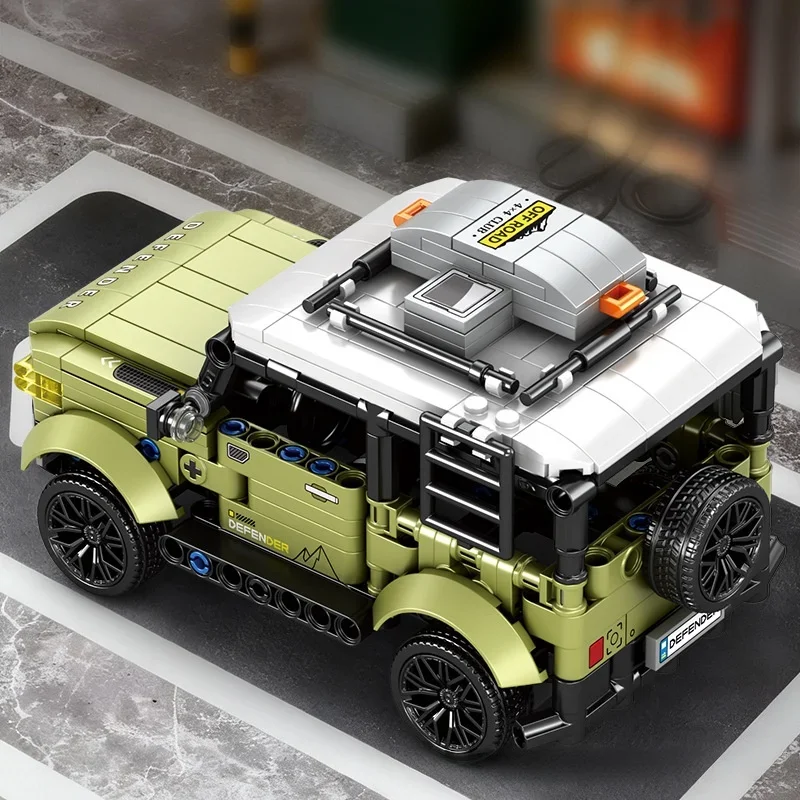 Geländewagen-Bausteine, DIY zusammenbaubares Automodell – Bild 6