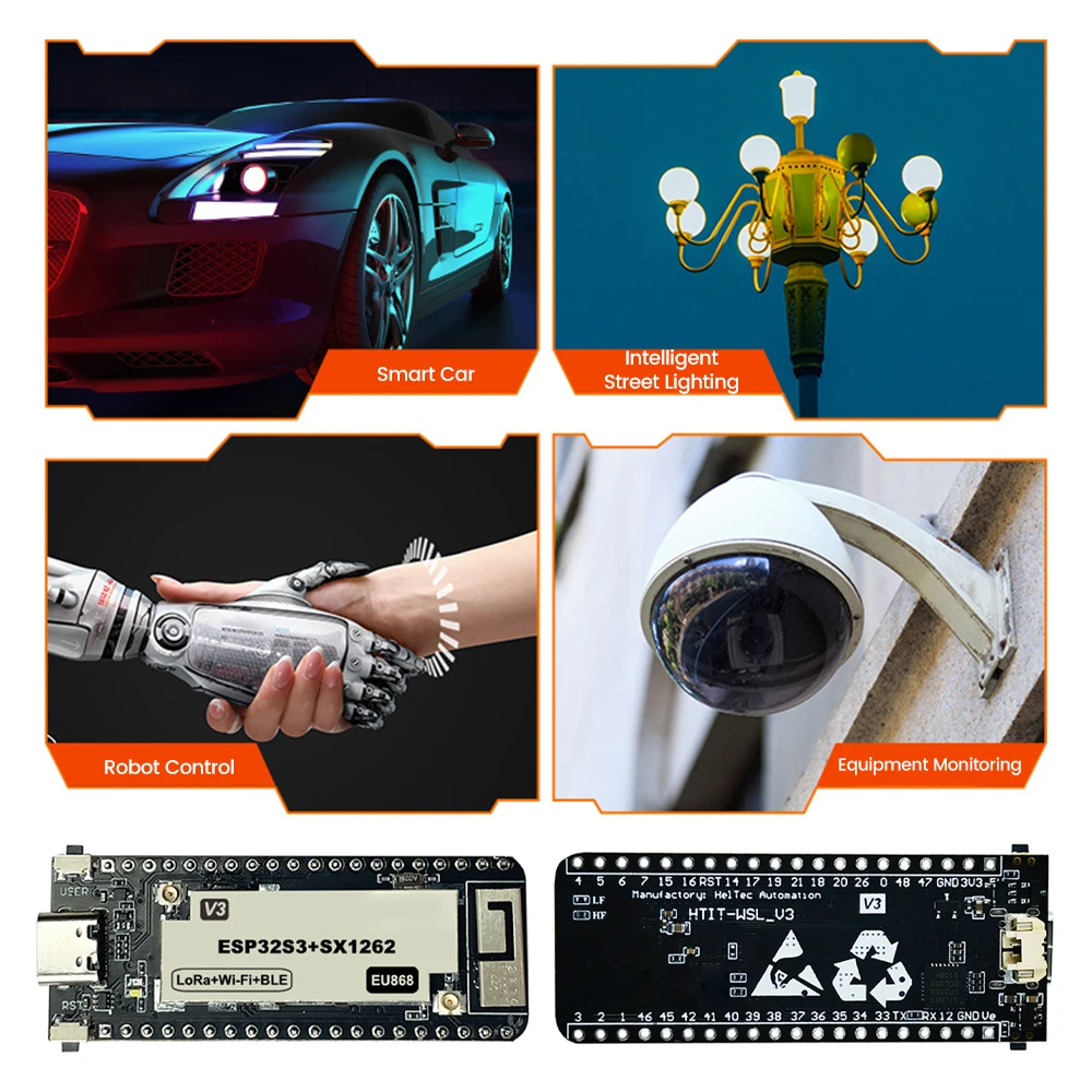 Stick Lite ESP32 LoRa V3 Entwicklungs platine ESP32-S3FN8 CP2102 – Bild 6