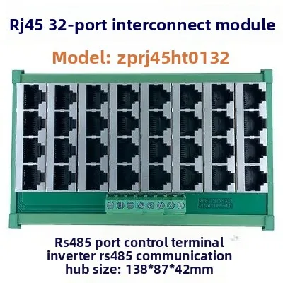 RJ45 Multi-Netzwerk-Schnittstellenmodul 8/16 Ports RS485 Modbus – Bild 6