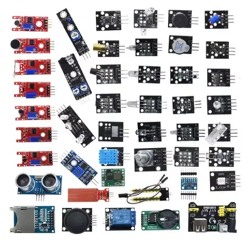 45-in-1 Sensormodule 16 Arten Starter-Kit für Arduino Raspberry Pi, Besser als 37-in-1 mit Box DIY UNO R3