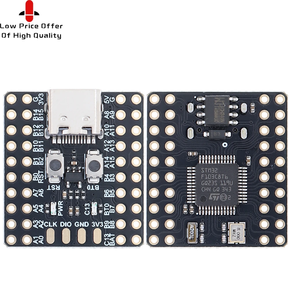 Mini STM32F103C8T6 CH340 Entwicklungsboard Chip Mikrocontroller – Bild 6