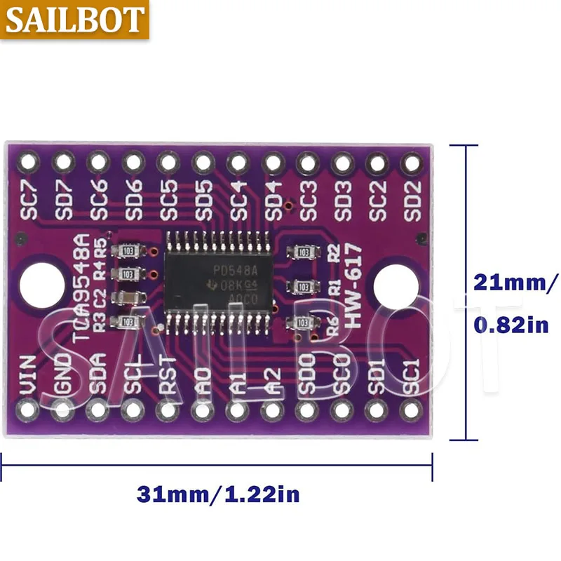 TCA9548 TCA9548A 1 To 8 I2C 8-channel IIC Multi-channel Multiplexer – Bild 2