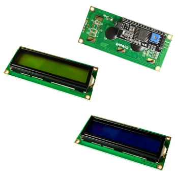 LCD1602 I2C LCD-Modul Blau/Gelb Grüner Bildschirm 16x2 Zeichen LCD-Display 5V PCF8574 IIC-Adapter Llate
