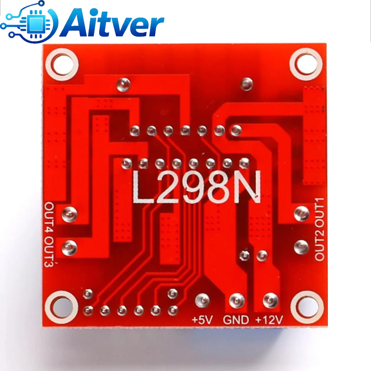 L298N Dual H-Brücke Motor Treiber Modul DC/Schrittmotor Controller – Bild 4