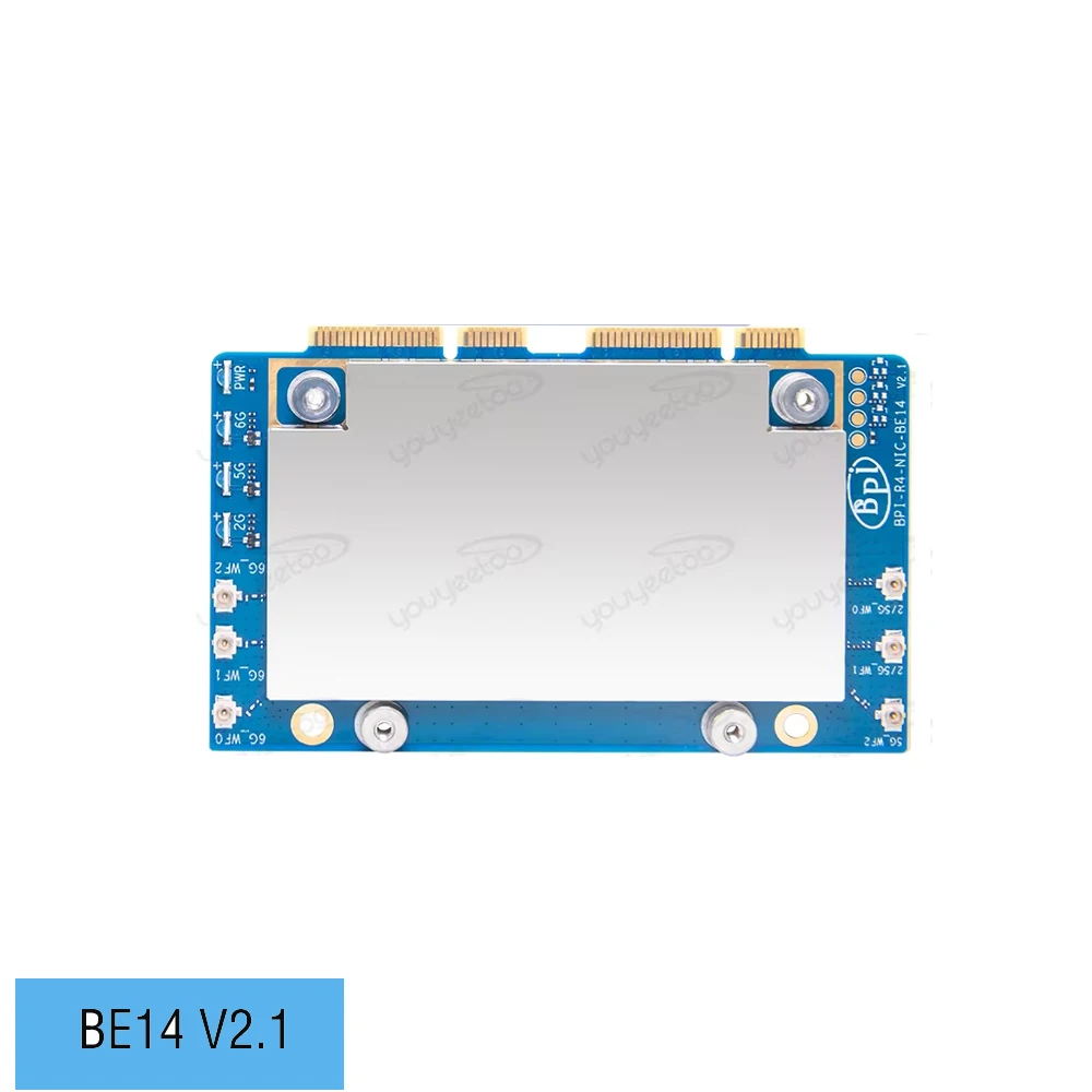 Banana Pi BPI-R4-NIC-BE14 WiFi 7 Modul MediaTek MT7995AV Chipsatz – Bild 4