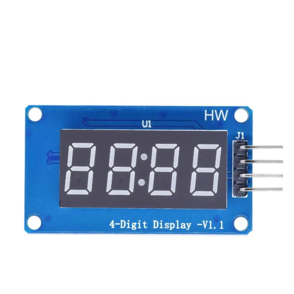 Tm1637 4-Bit-Digital-LED-Anzeigemodul für Arduino 7-Segment 0,36 Zoll – Bild 6