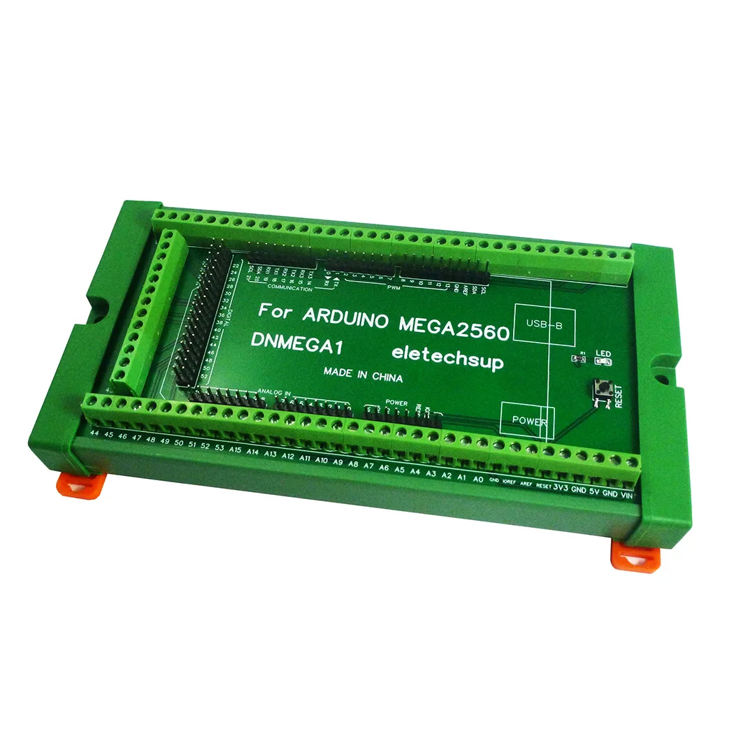 Arduino MEGA2560 R3 Atmega2560 Dev Baord DIN-Schienenmontage – Bild 2