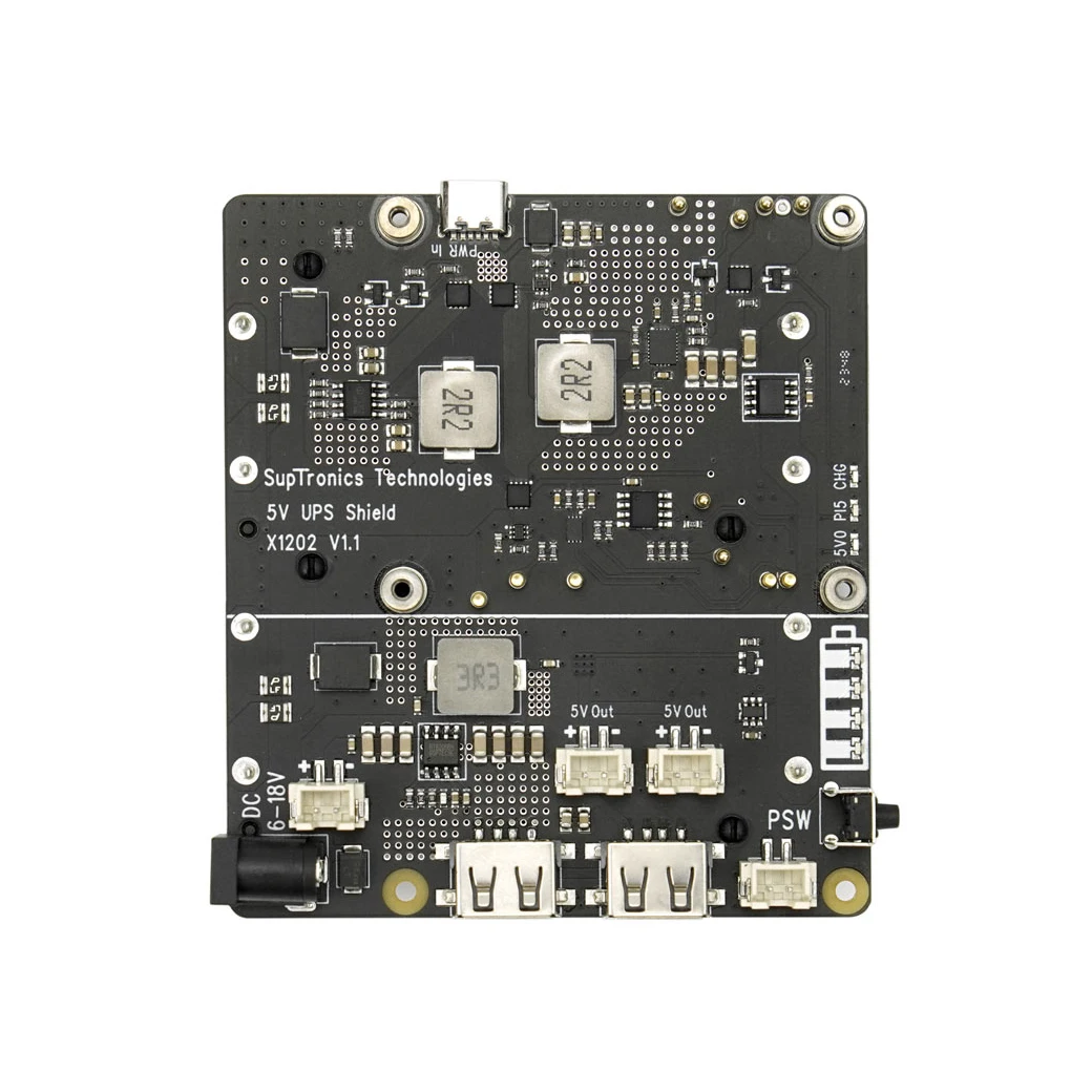 DFRobot 18650 Batterie USV HAT Unterbrechungsfreie Stromversorgung 5,1 – Bild 3