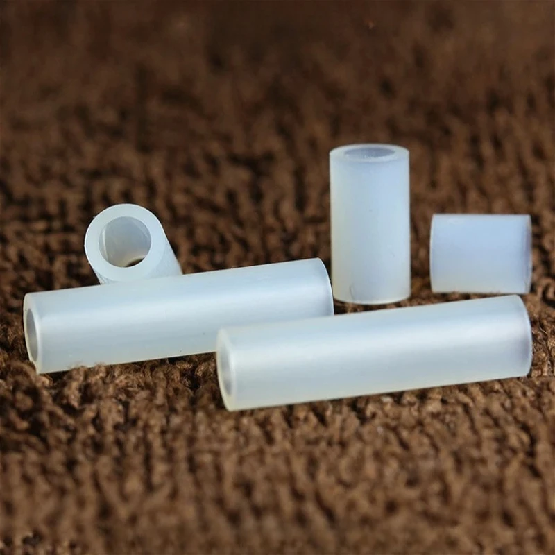 M2.7 M3.2 Weiße Nylon-Kunststoff-Abstandshalter, Runde Nicht-Gewindete – Bild 6