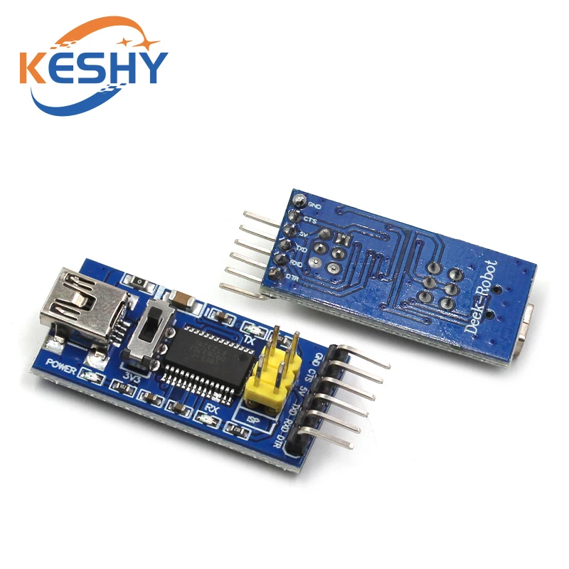 FT232RL FTDI USB 3,3 V 5,5 V zu TTL Serielles Adaptermodul für Arduino – Bild 6