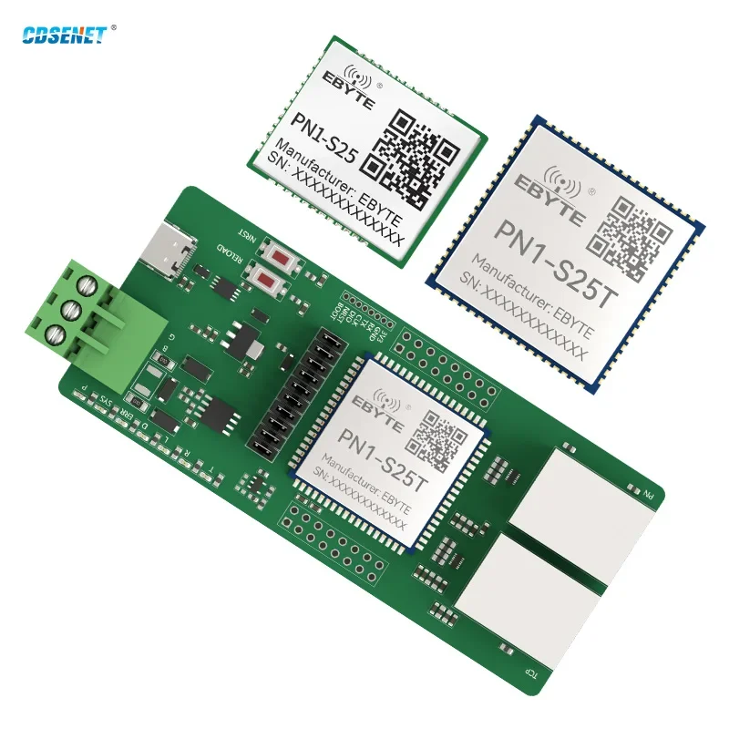 Profinet zu Modbus Gateway-Modul CDSENET PN1-S25 Serie 2 Serielle Anschlüsse RS485 RS422 Industriequalität