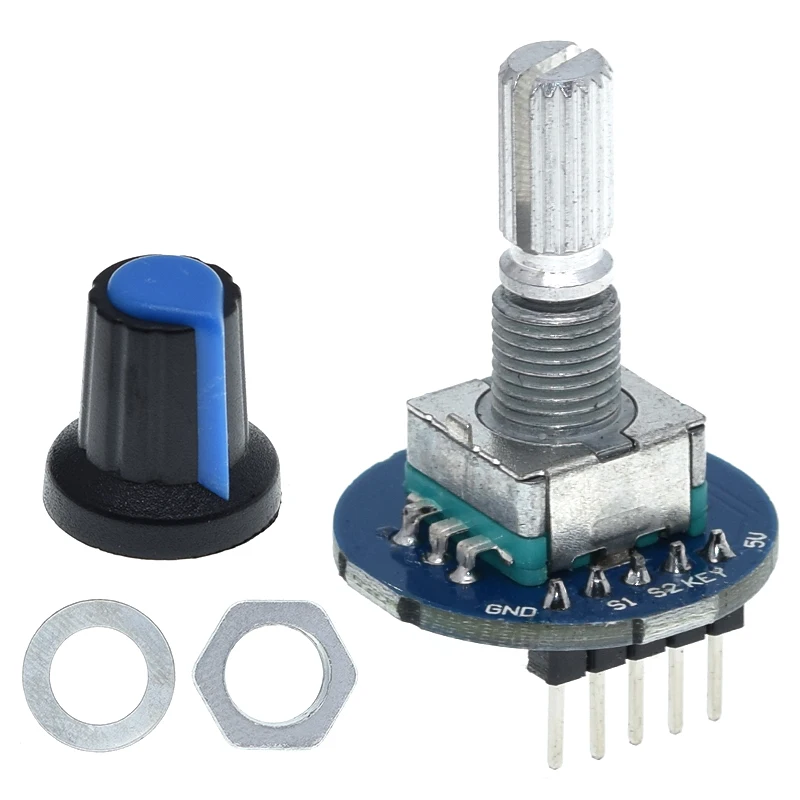 TZT 1/3PCS Drehgeber Modul für Arduino Ziegel Sensor Entwicklung Runde – Bild 3