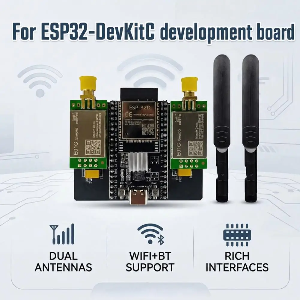 ESP32 DevKitC Entwicklungsboard mit NRF24L01 2,4GHz Funkmodul – Bild 5