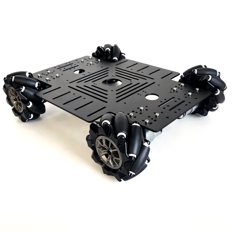 15kg Nutzlast 4WD Mecanum-Rad Roboter-Auto-Kit mit 12V-Motoren – Bild 3